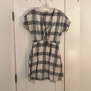 Black & White Checkered Sundress